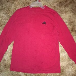 Red Adidas Long Sleeve